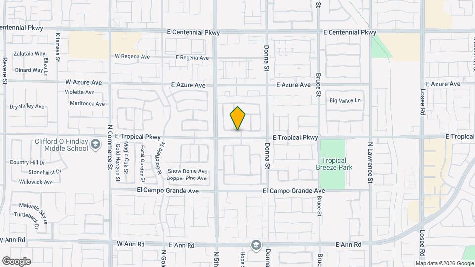 621 Iron Stirrup Ave Map and Location Details