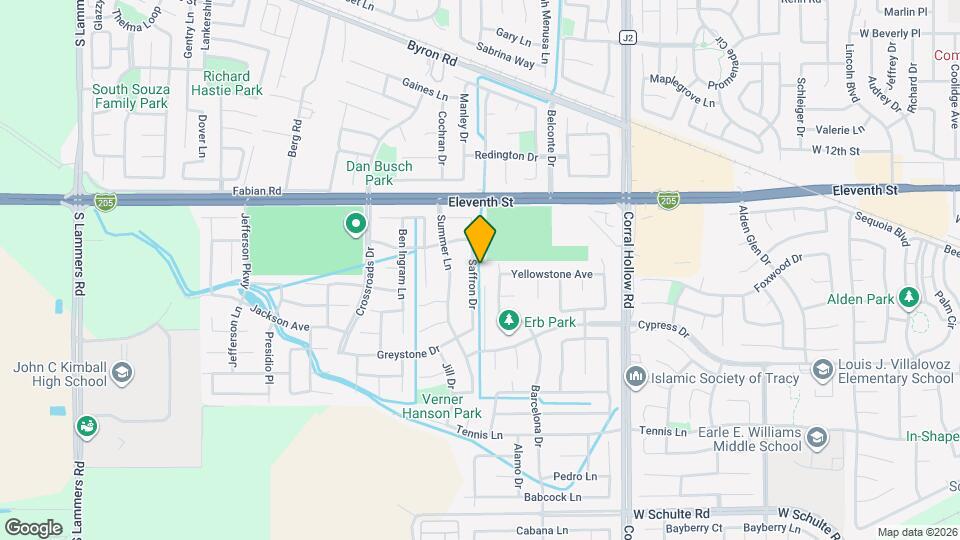 850 Saffron Dr Map and Location Details