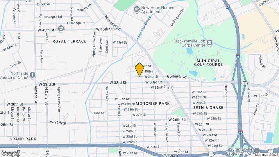 1616-1624 W 36th St Map and Location Details