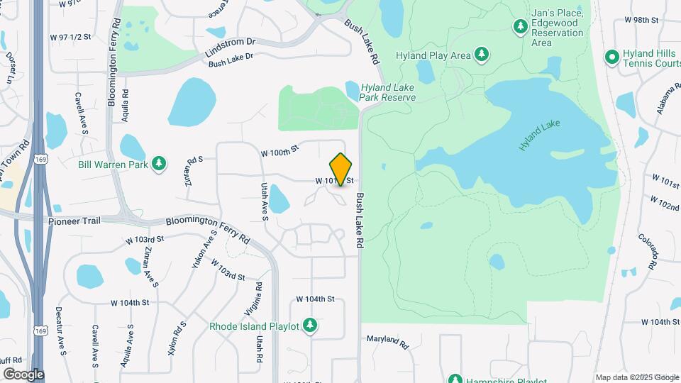 7301 W 101st St Map and Location Details