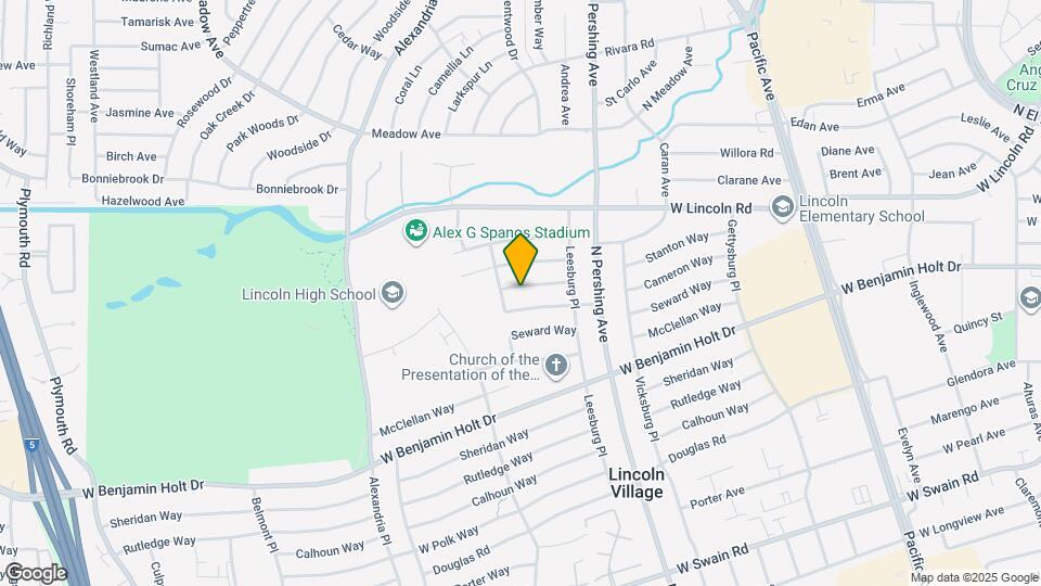 1620 Stanton Way Map and Location Details