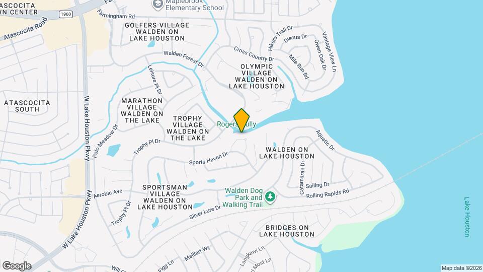 18706 Walden Glen Cir Map and Location Details