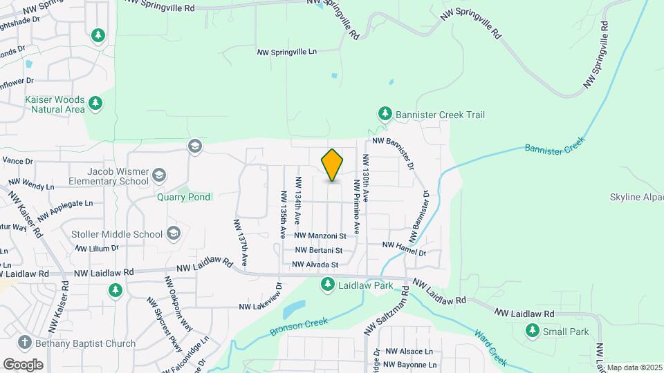 5590 NW 132nd Ave Map and Location Details