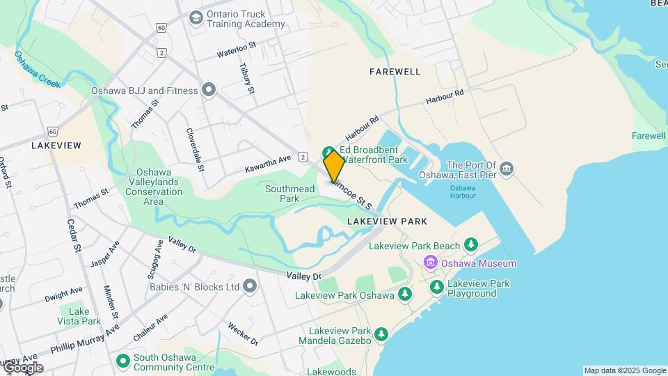 1418 Simcoe St S Map and Location Details