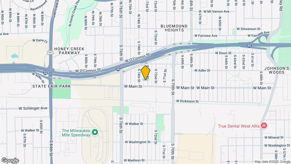 533 S 73rd St Map and Location Details