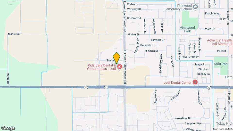 2543 Chardonnay Ln Map and Location Details