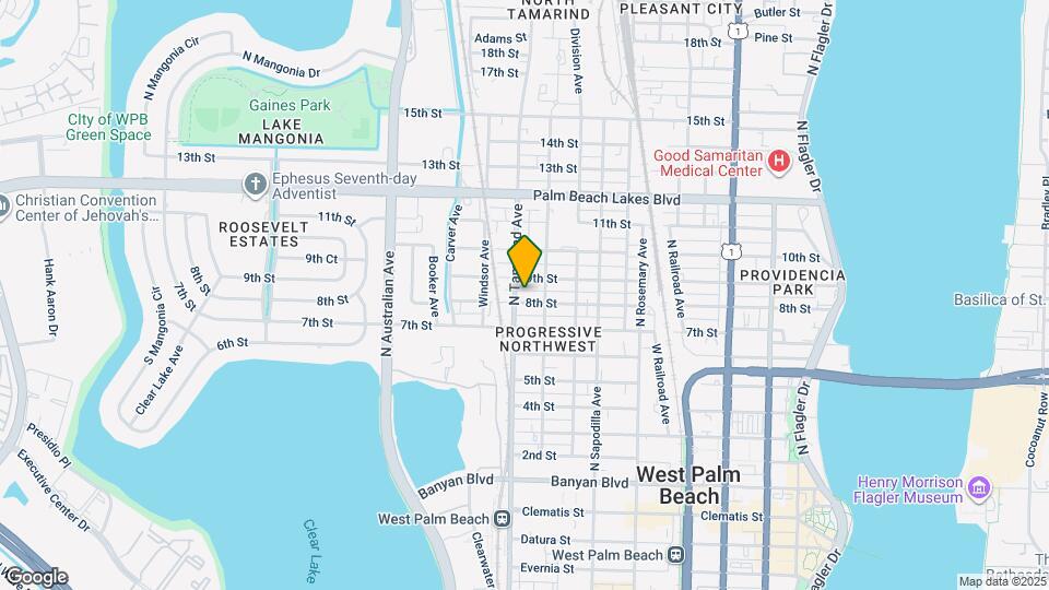 921 8th St Map and Location Details