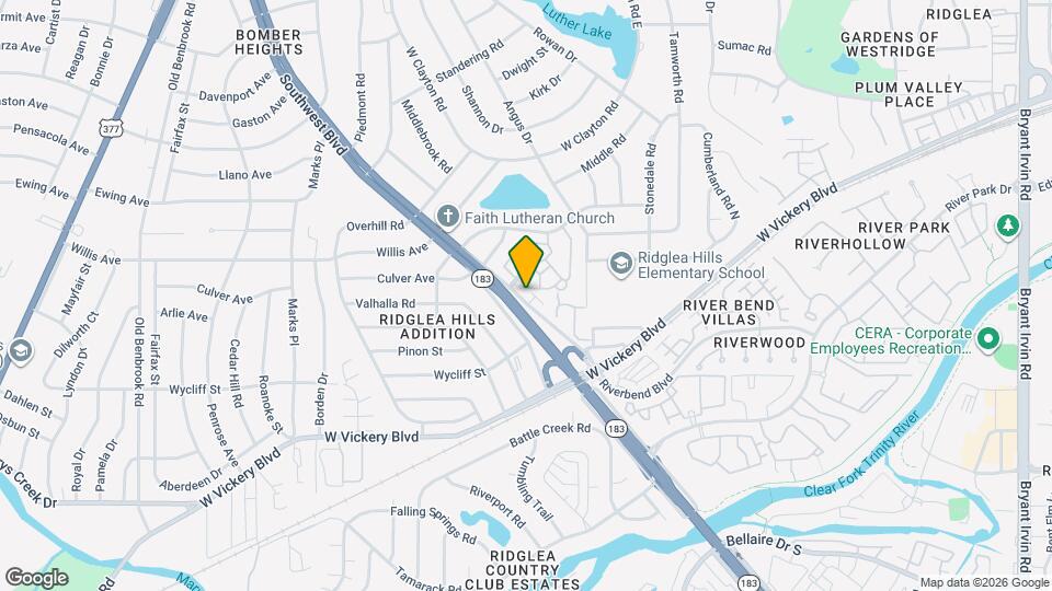 4904 Ridglea Hills Ct Map and Location Details