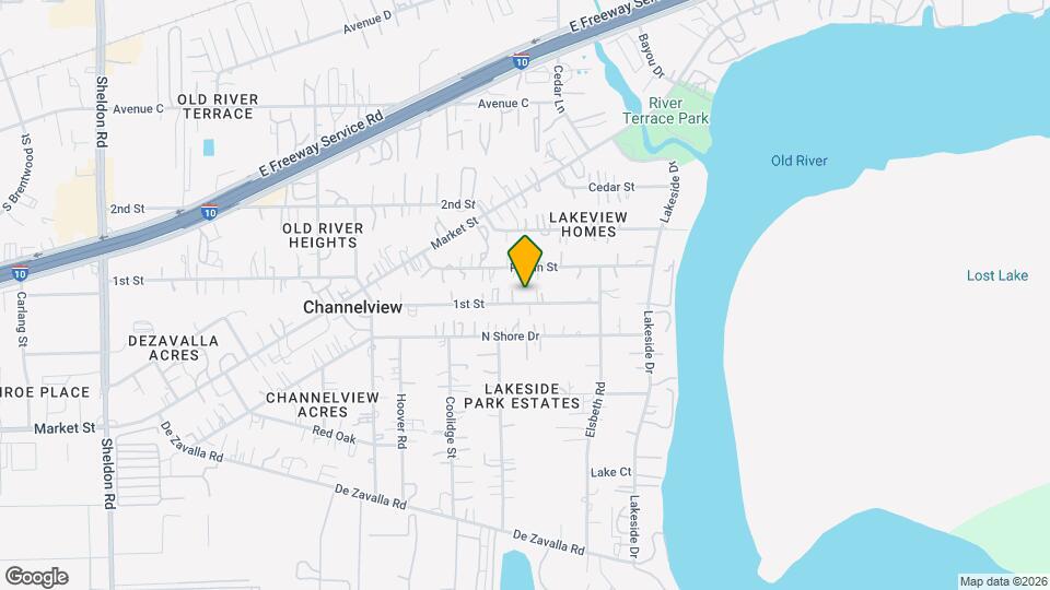 16415 1st St Map and Location Details