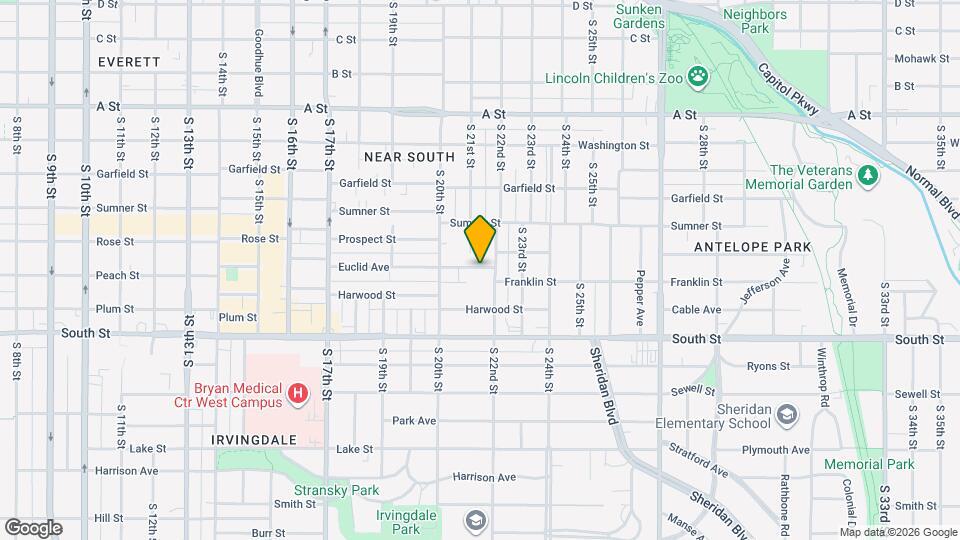 2121 Euclid Ave, Unit #2121 Map and Location Details