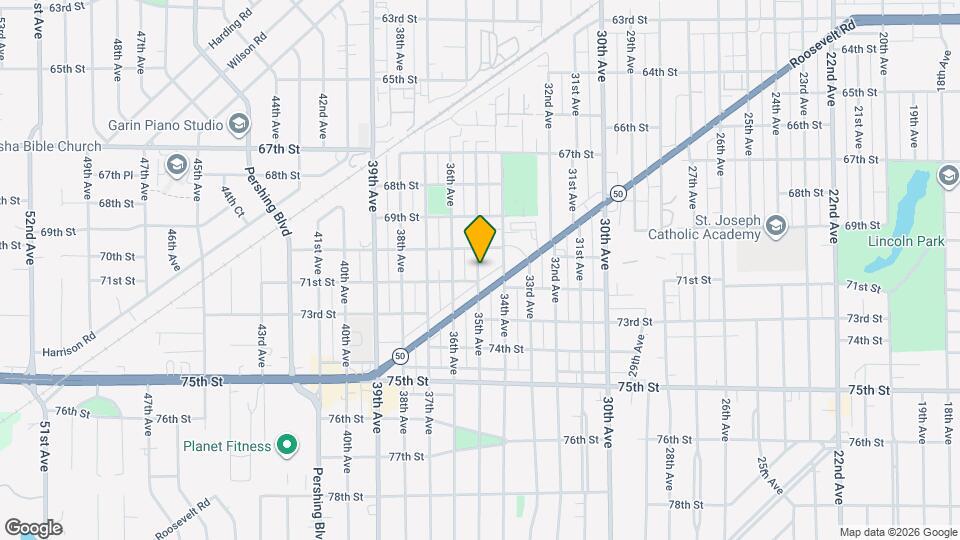 7021 35th Avenue Map and Location Details