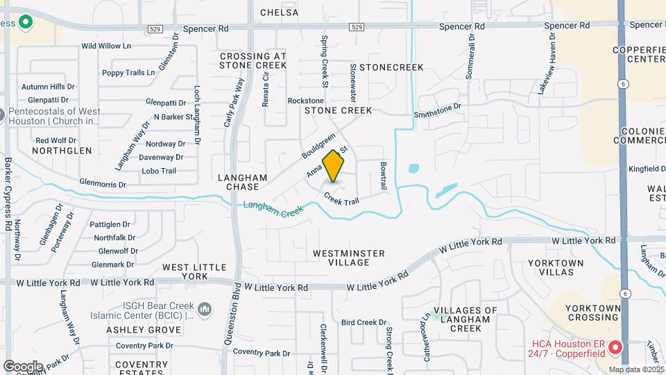 6411 Hunterstone Ct Map and Location Details