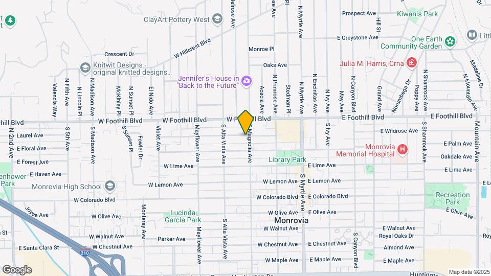 302 Linwood Ave Mapa y Detalles de la Ubicación