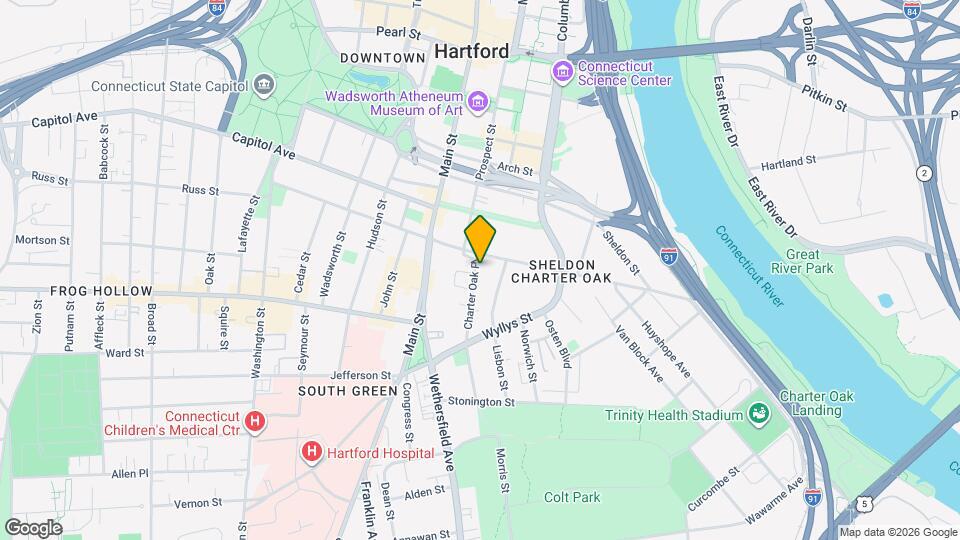 34-36 Charter Oak Pl Map and Location Details