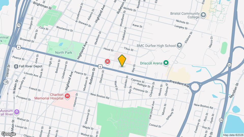 President Village Map and Location Details