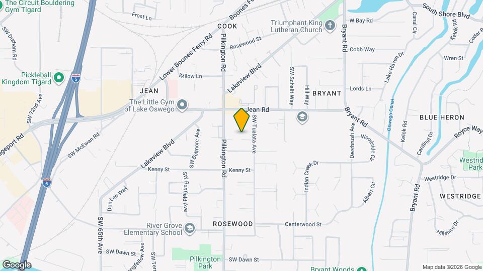 18021 SW Tualata Ave Map and Location Details