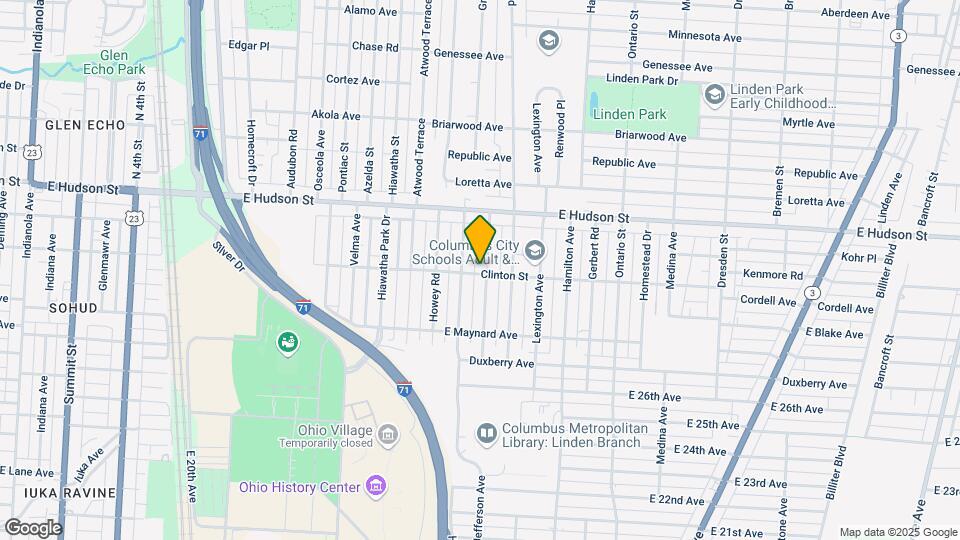 2301 Jefferson Ave Mapa y Detalles de la Ubicación
