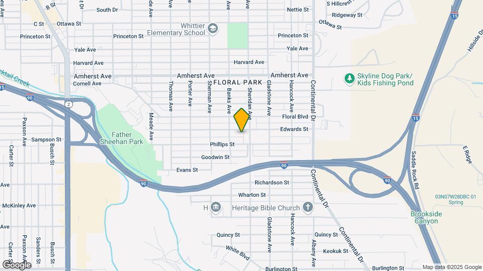 2924 Edwards St Map and Location Details