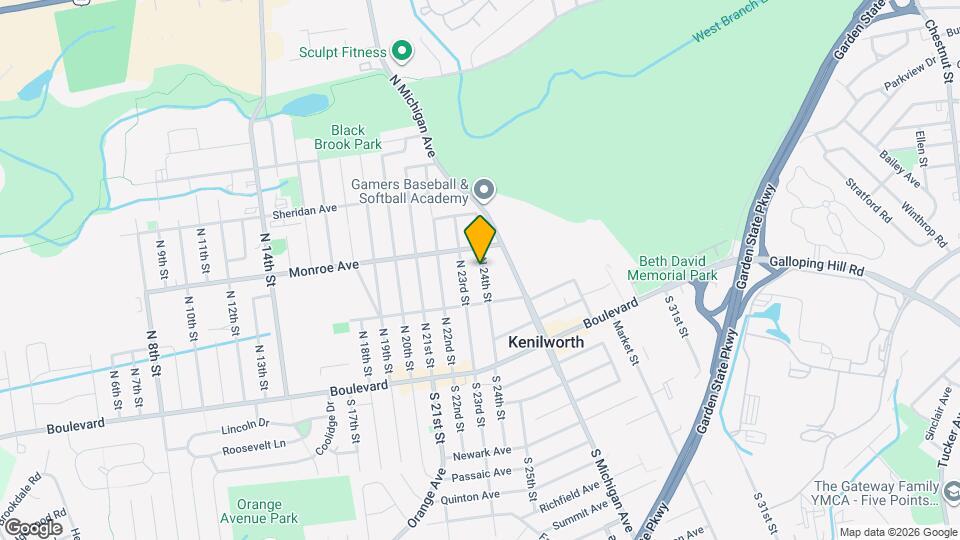 126 N 24th St Map and Location Details