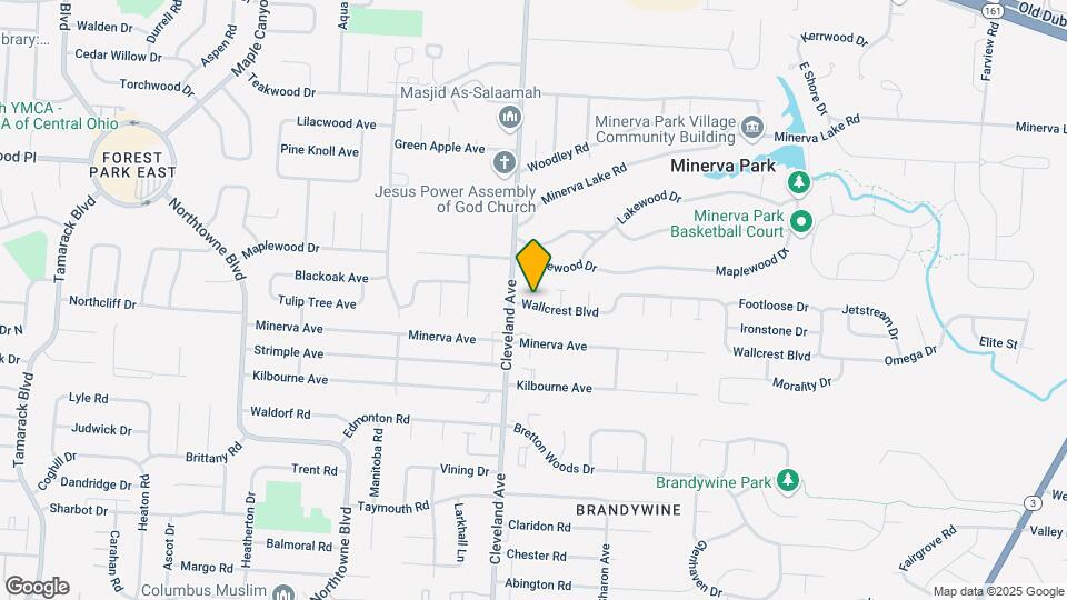 2586 Wallcrest Blvd Map and Location Details