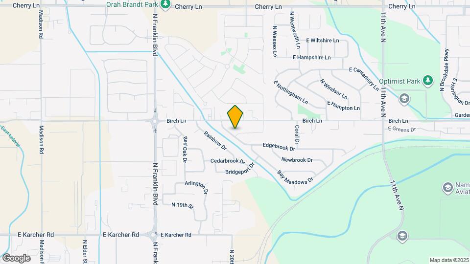 7646 Cypress Ln Map and Location Details
