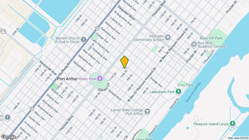 1819 10th St Map and Location Details