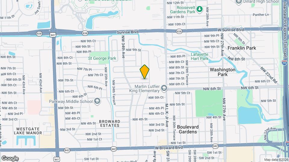 3311 NW 6th Ct Map and Location Details