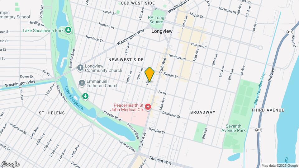 1016 16th Ave Map and Location Details