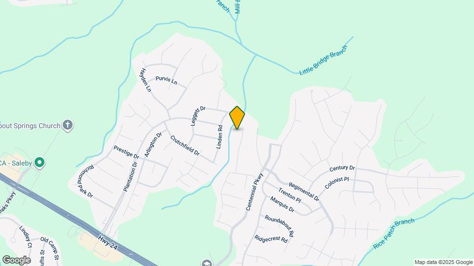 203 Blue Bay Ln Map and Location Details