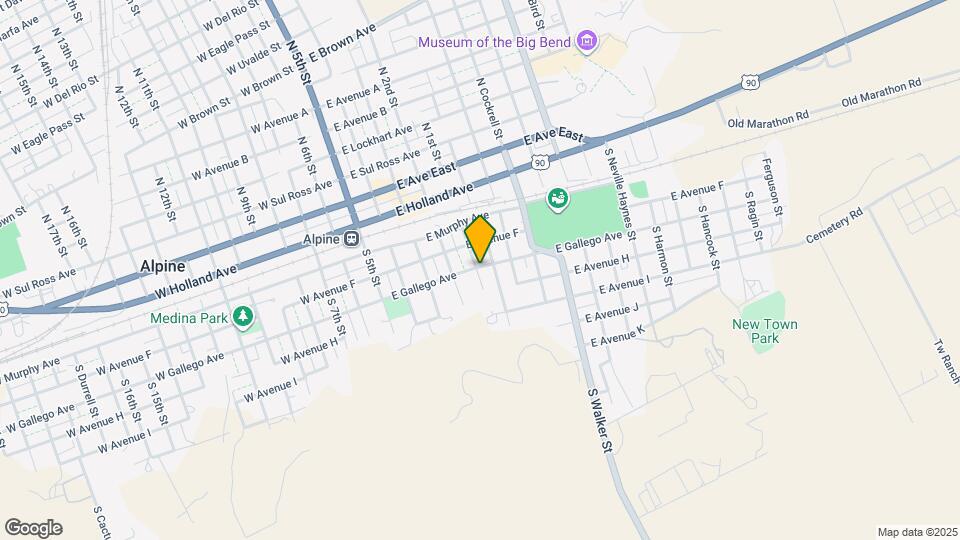 400 S 1st St Mapa y Detalles de la Ubicación