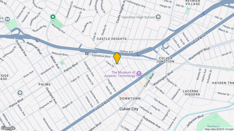 3660 Watseka Ave Map and Location Details