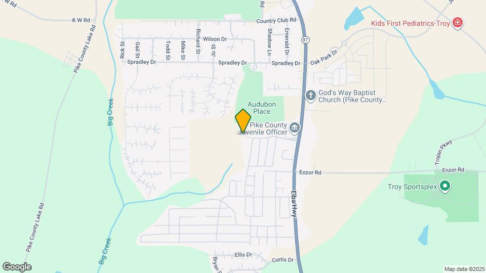 315 Oakleigh Dr Map and Location Details