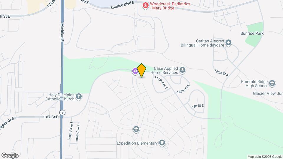 11103 184th St E Mapa y Detalles de la Ubicación
