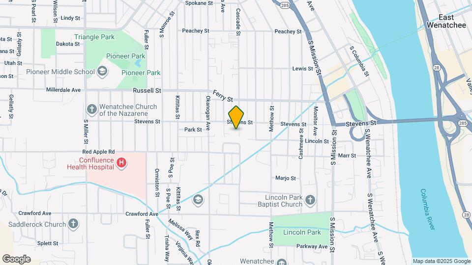 1010 Cascade St Map and Location Details