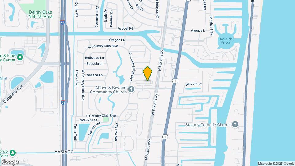 43 Via Poinciana St Map and Location Details