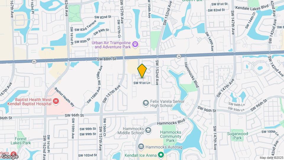 9140 SW 153rd Ave Map and Location Details