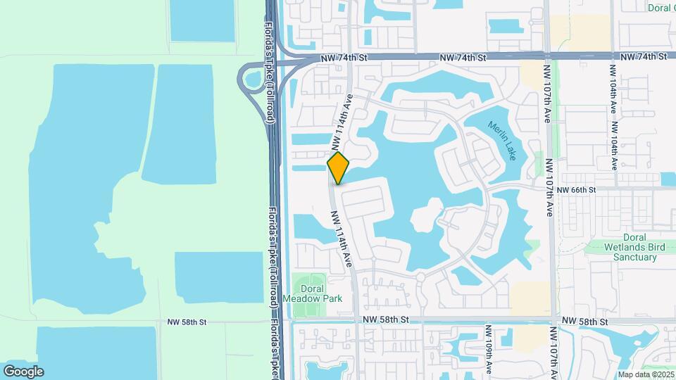 6598 NW 113th Pl Map and Location Details
