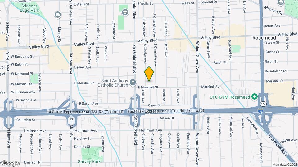 8257 E Marshall St Mapa y Detalles de la Ubicación