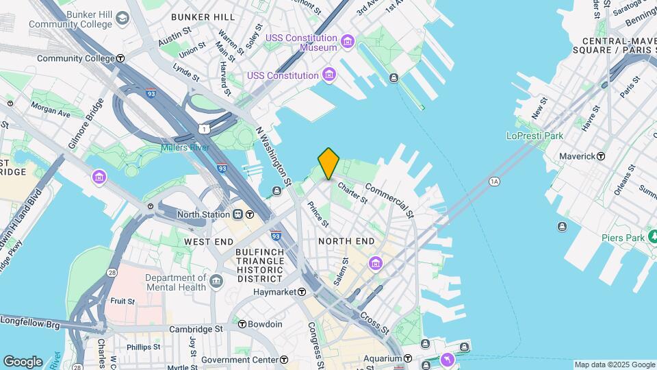 6 N Hudson St Mapa y Detalles de la Ubicación