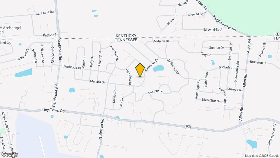 805 Mallard Ct Map and Location Details