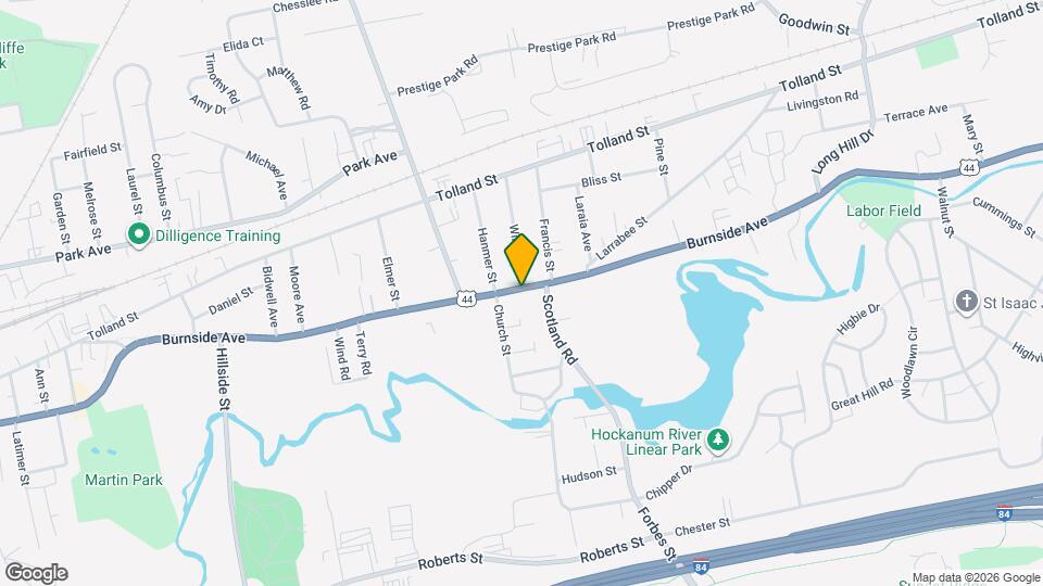 715 Burnside Ave Map and Location Details