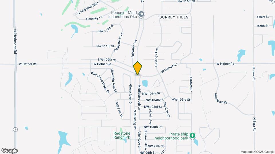 10813 Middlesbrough Ln Map and Location Details