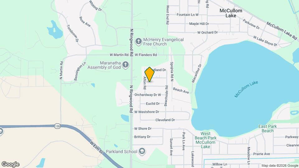 5420 Hillside Dr W Map and Location Details