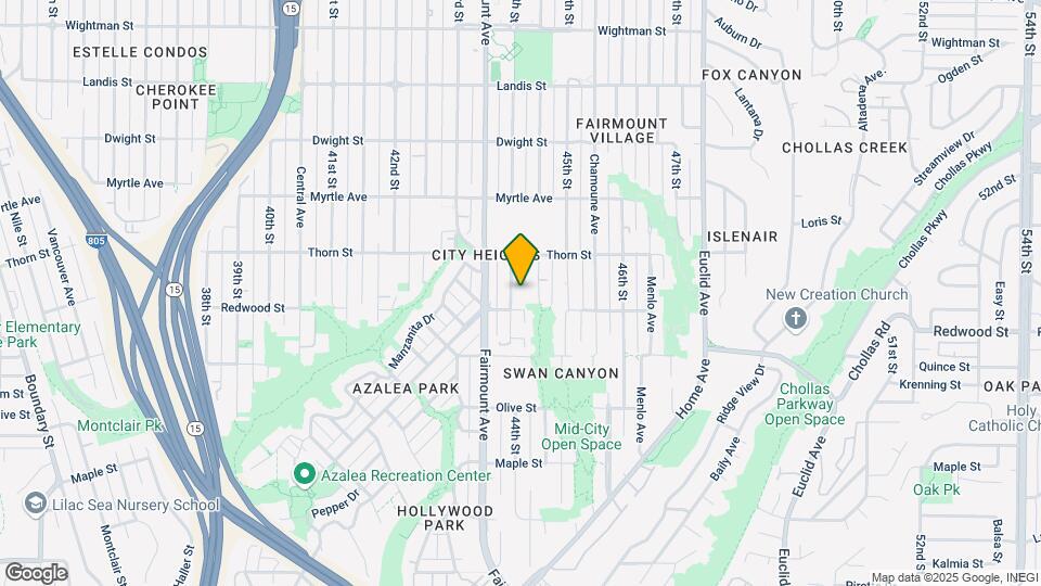 3129 44th St Map and Location Details