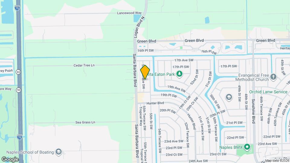 1854 55th Terrace SW Map and Location Details