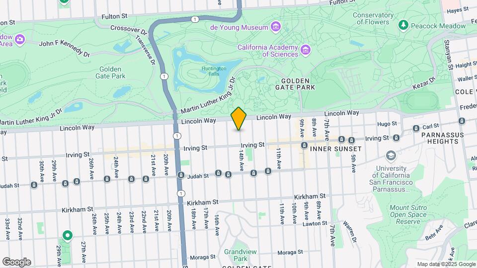 1259 14th Ave Map and Location Details