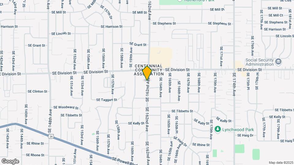 2663 SE 162nd Ave Map and Location Details