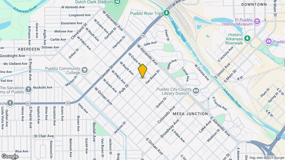 409 W Routt Ave Mapa y Detalles de la Ubicación