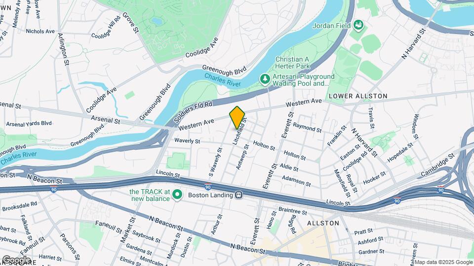 92 Litchfield St, Unit 1 Map and Location Details