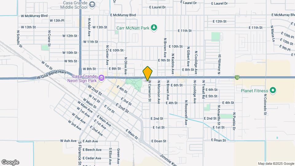 601 N Cameron Ave, Unit 1 Mapa y Detalles de la Ubicación